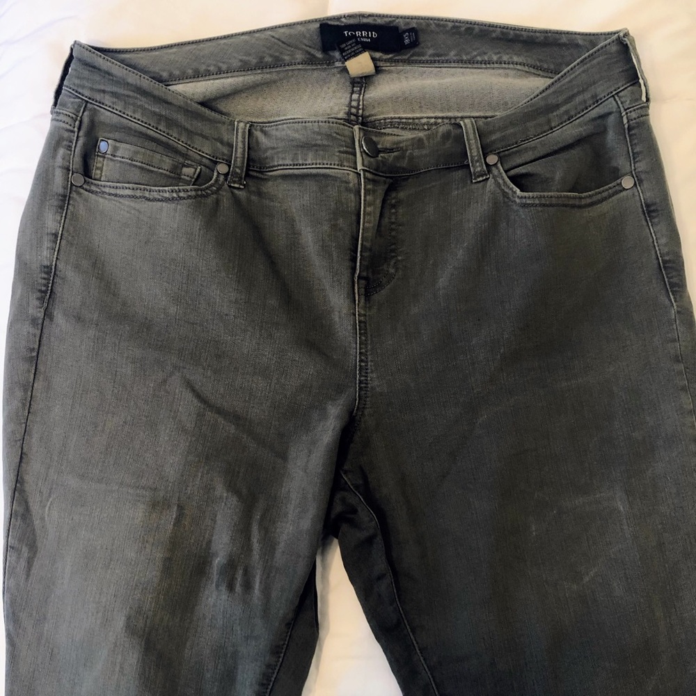 Torrid Olive Green Jeans